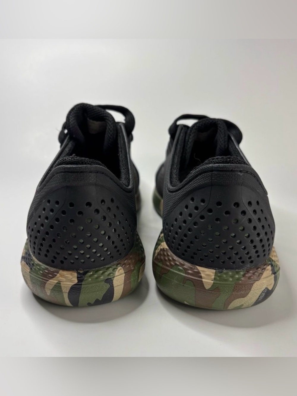 CROCS Literide by Crocs Camo/Black Pacer Shoes M8 W10 Perforated waterproof - Picture 2 of 10